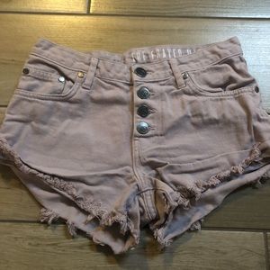 Pastel Violet Shorts